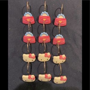 Hello Kitty Vintage Shower Hooks